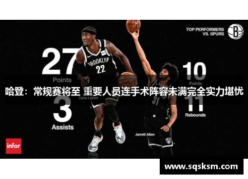 哈登：常规赛将至 重要人员连手术阵容未满完全实力堪忧